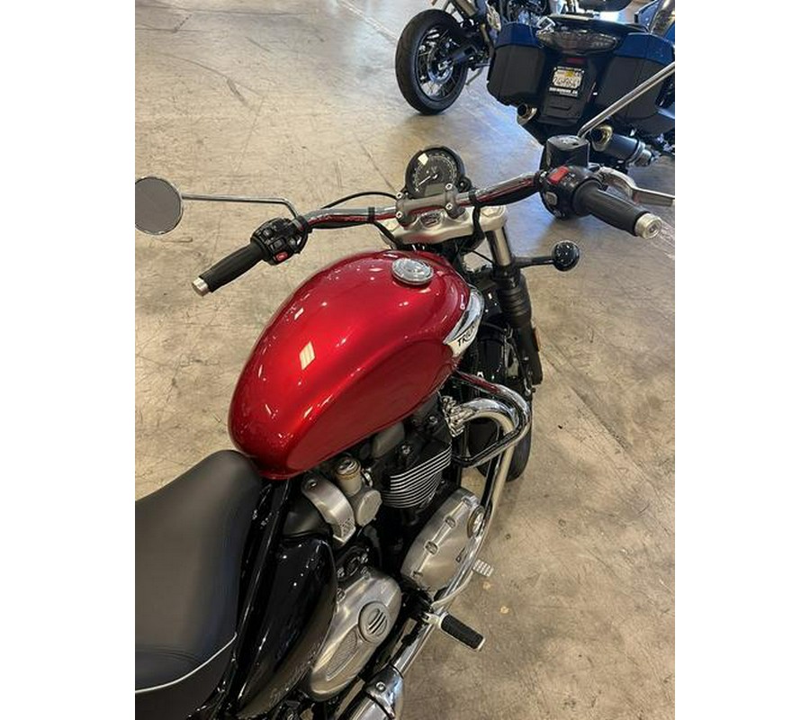 2022 Triumph Bonneville Speedmaster Red Hopper