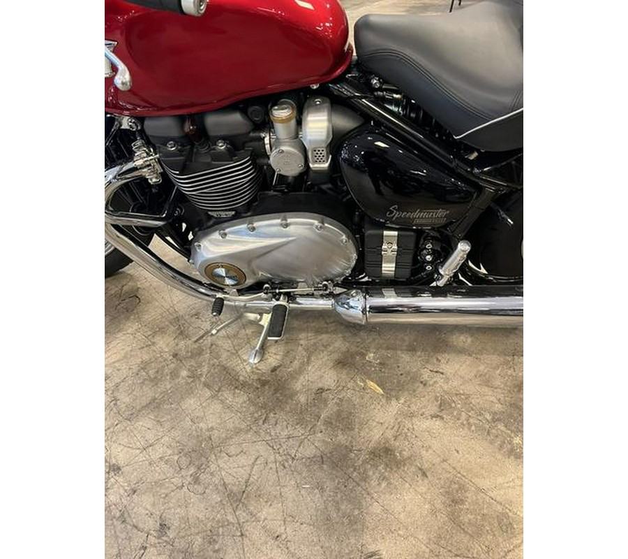 2022 Triumph Bonneville Speedmaster Red Hopper