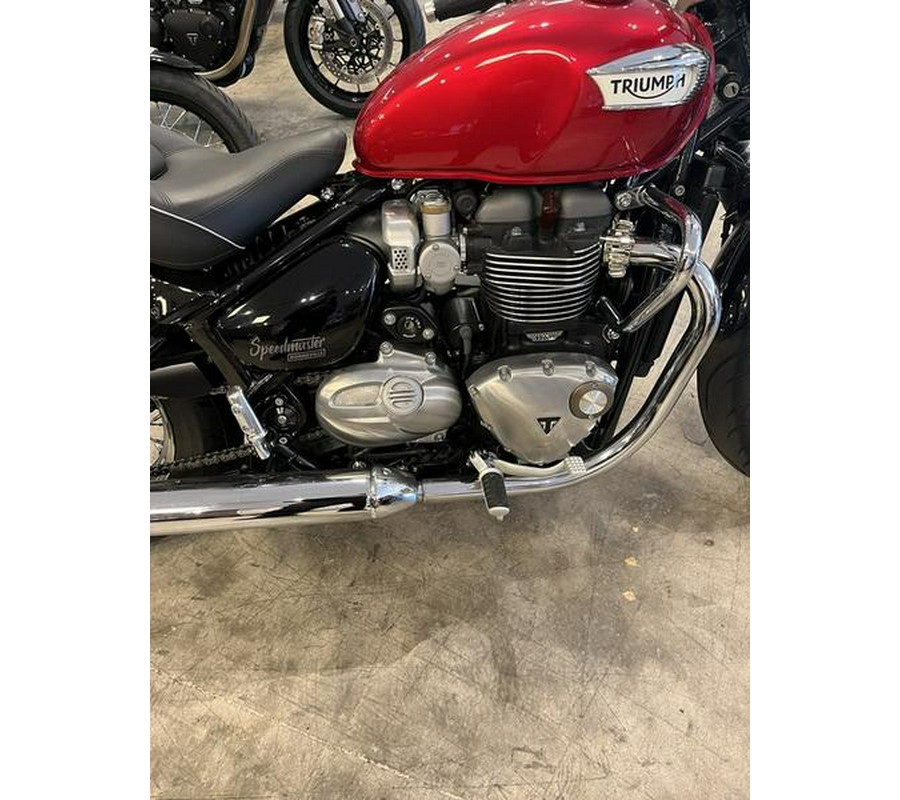 2022 Triumph Bonneville Speedmaster Red Hopper