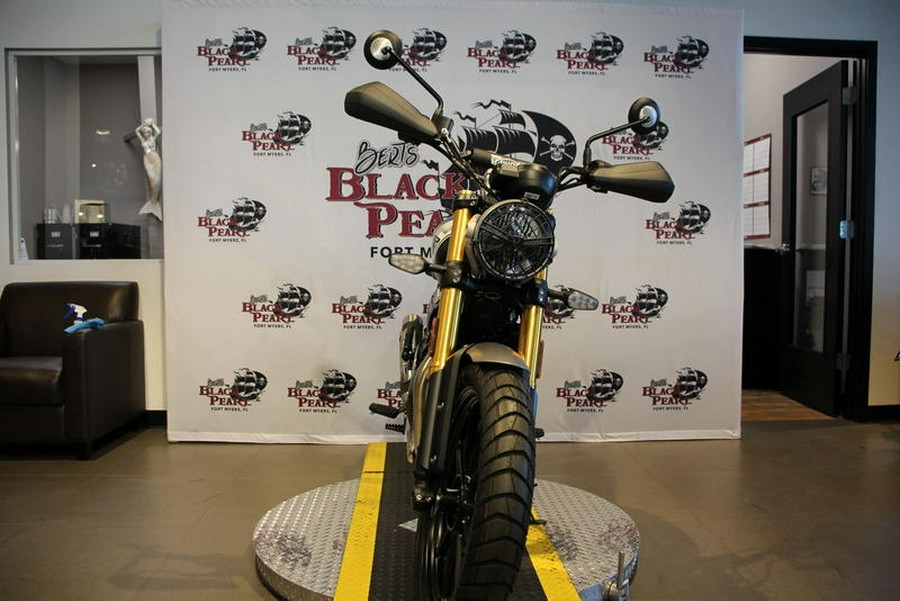 2026 Triumph SCRM400X KHAKI GREEN