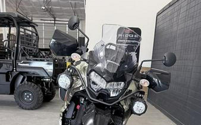 2026 Kawasaki KLR®650 Adventure ABS Cypher Camo Beige