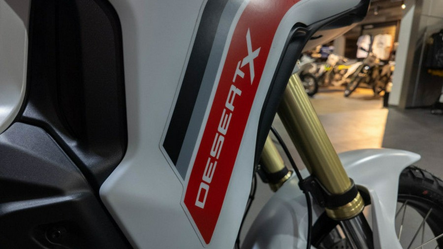 2027 Ducati Desert X Star White Silk