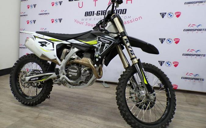 New 2025 Triumph TF450-X RC EDITION
