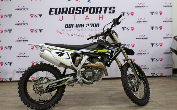 New 2025 Triumph TF450-X RC EDITION