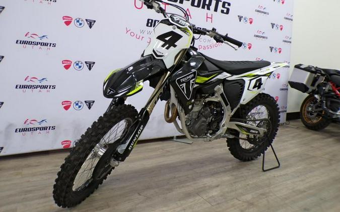 New 2025 Triumph TF450-X RC EDITION