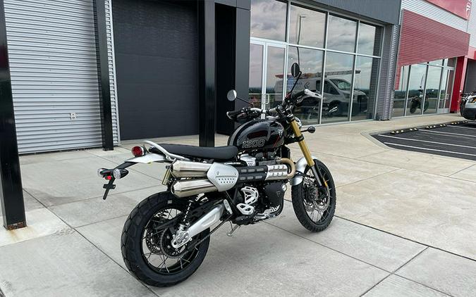 2024 Triumph Scrambler 1200 XE Phantom Black / Storm Grey