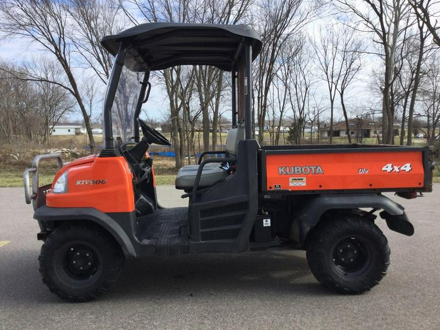 2010 Kubota RTV900 Worksite Orange