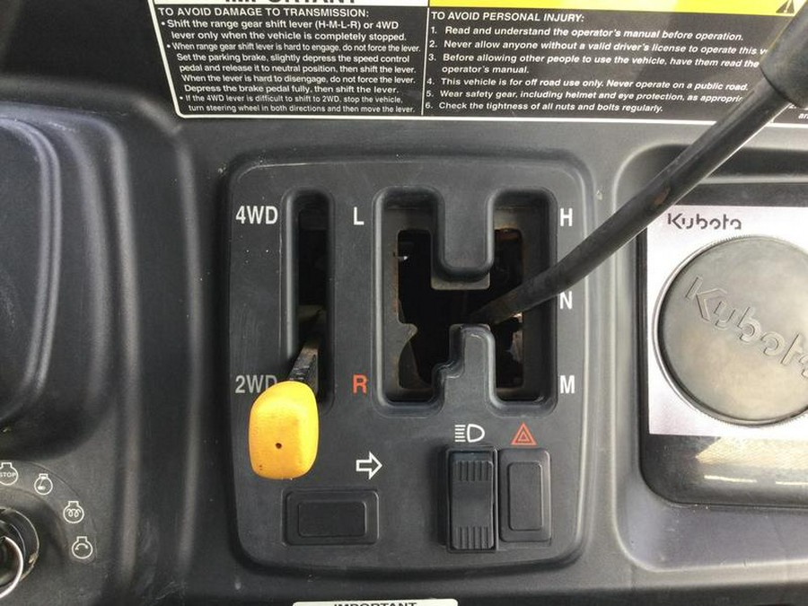 2010 Kubota RTV900 Worksite Orange