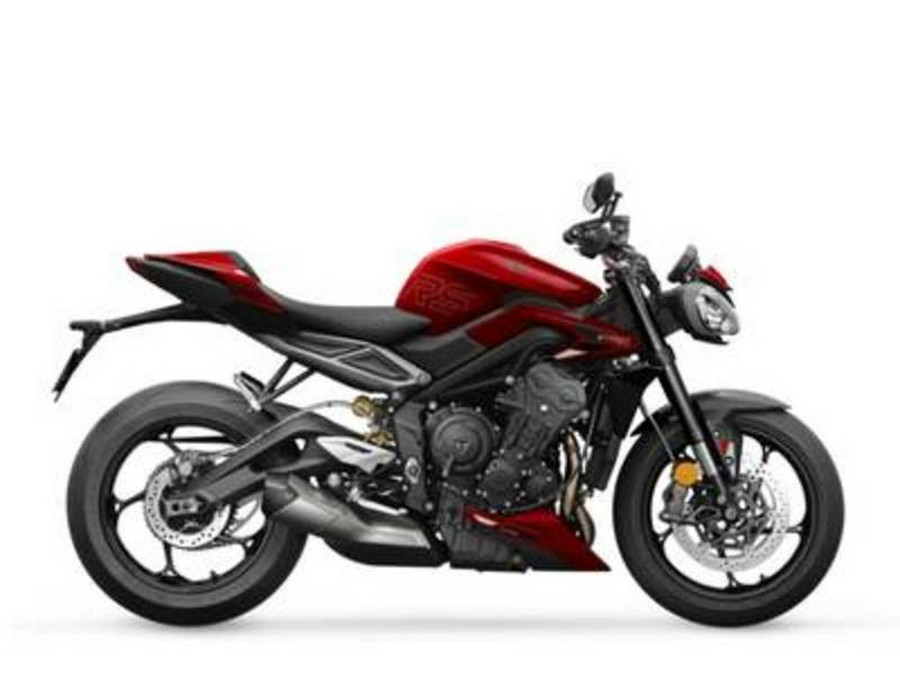 2024 Triumph Street Triple 765 RS Carnival Red