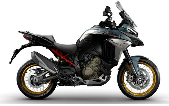 2026 Ducati Multistrada V4 Rally Jade Green/Brushed Aluminum