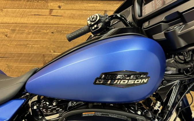 2026 Harley-Davidson® Street Glide® Aurora Blue Denim Black Trim FLHX