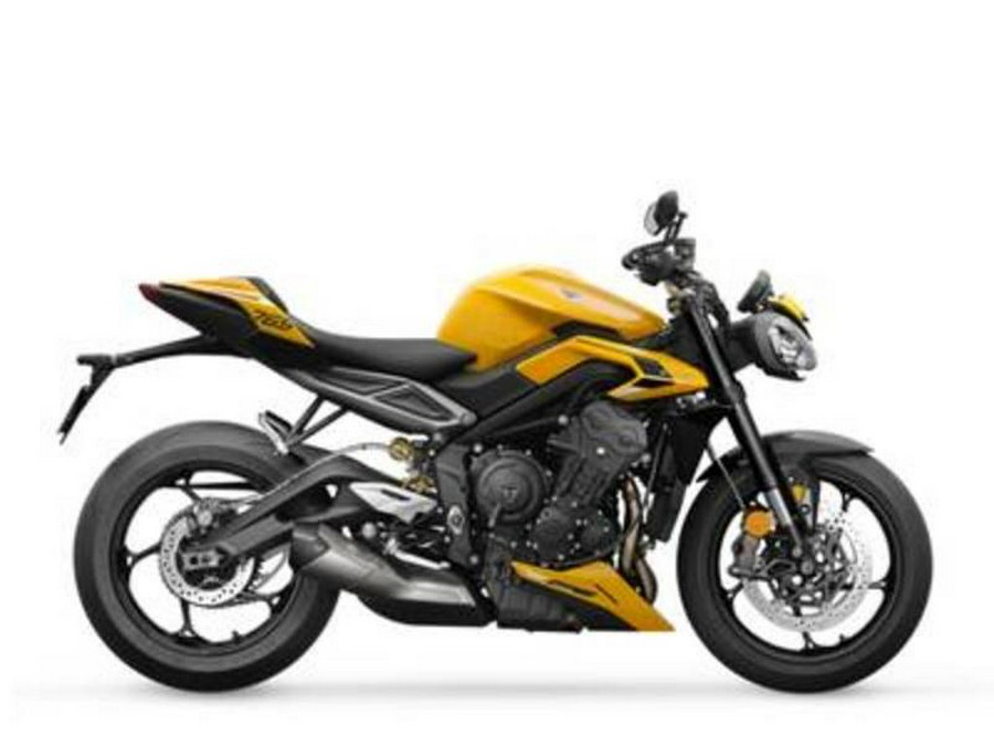 2024 Triumph Street Triple 765 RS Cosmic Yellow