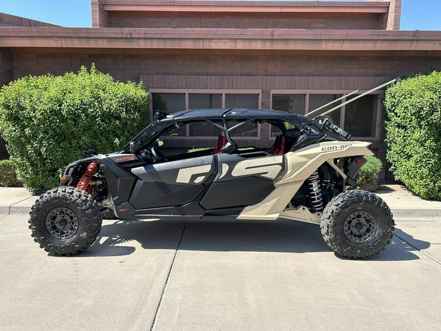 2023 Can-Am® Maverick X3 MAX X rs Turbo RR Desert Tan / Carbon Black / Magma Red