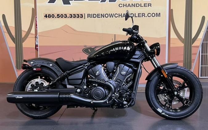 2026 Indian Scout Sixty Bobber Black Metallic