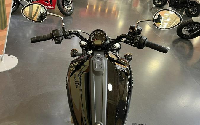 2026 Indian Scout Sixty Bobber Black Metallic