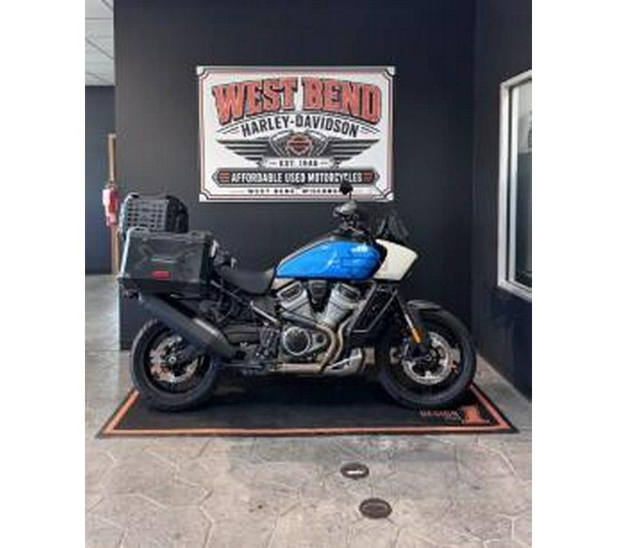 2022 Harley Davidson Pan America Special Fastback Blue/White Sand Pearl