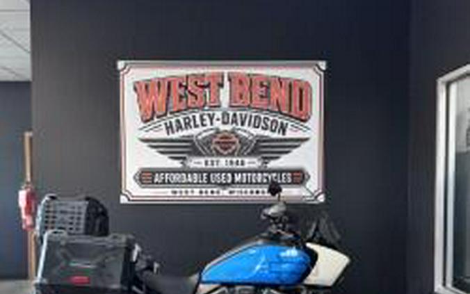 2022 Harley Davidson Pan America Special Fastback Blue/White Sand Pearl