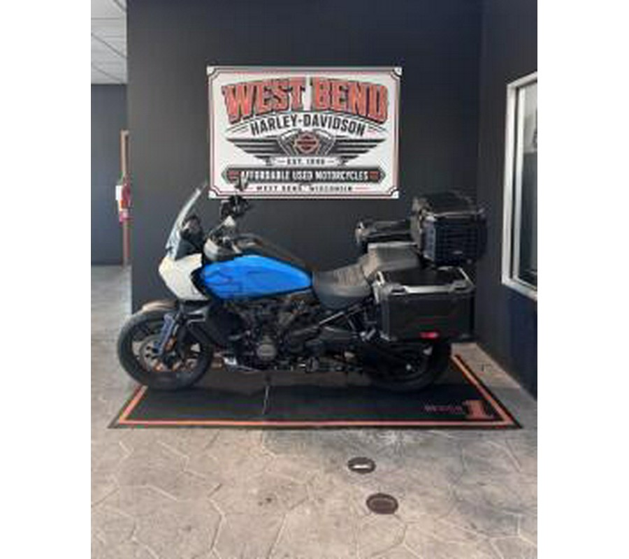 2022 Harley Davidson Pan America Special Fastback Blue/White Sand Pearl