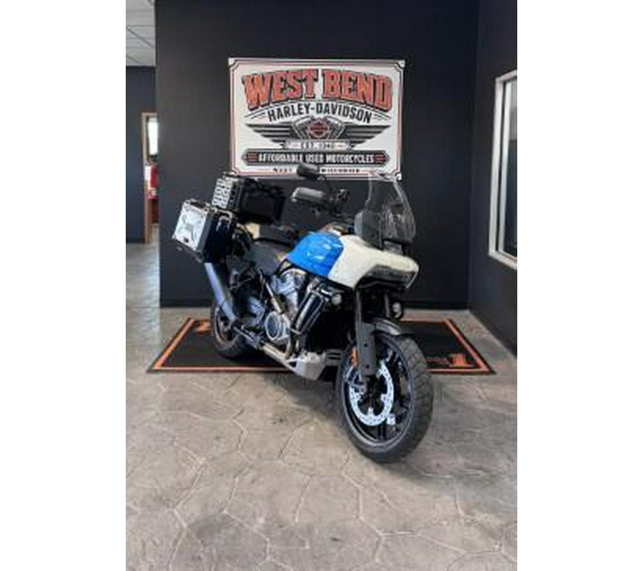 2022 Harley Davidson Pan America Special Fastback Blue/White Sand Pearl