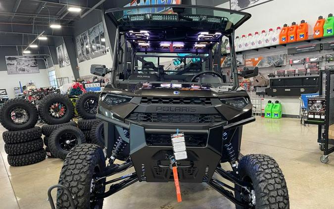 New 2024 POLARIS RANGER CREW XP 1000 PREM SUPER GRAPHITE