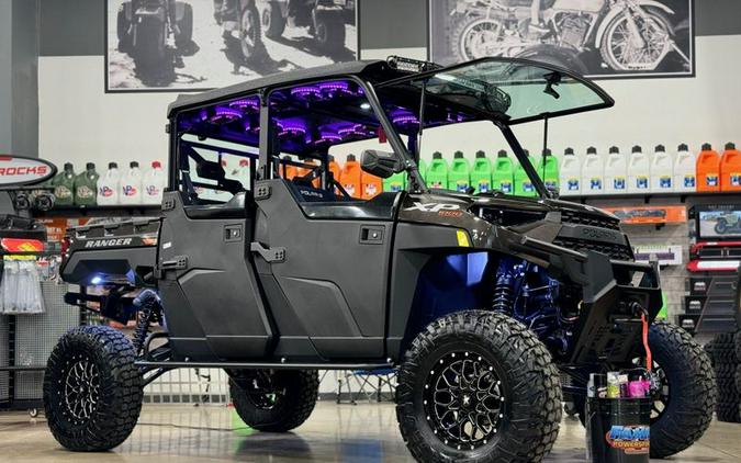 New 2024 POLARIS RANGER CREW XP 1000 PREM SUPER GRAPHITE