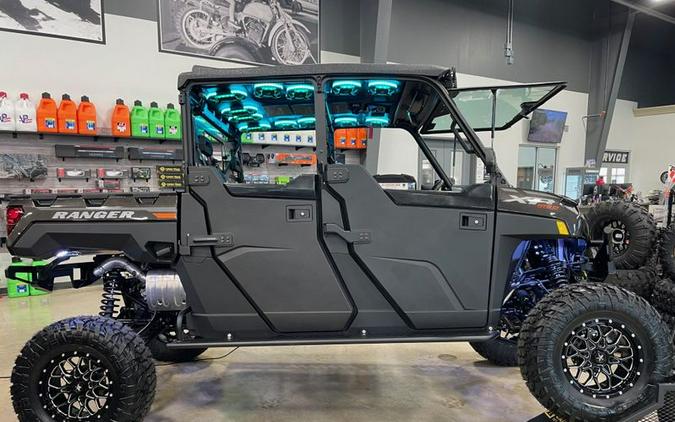 New 2024 POLARIS RANGER CREW XP 1000 PREM SUPER GRAPHITE