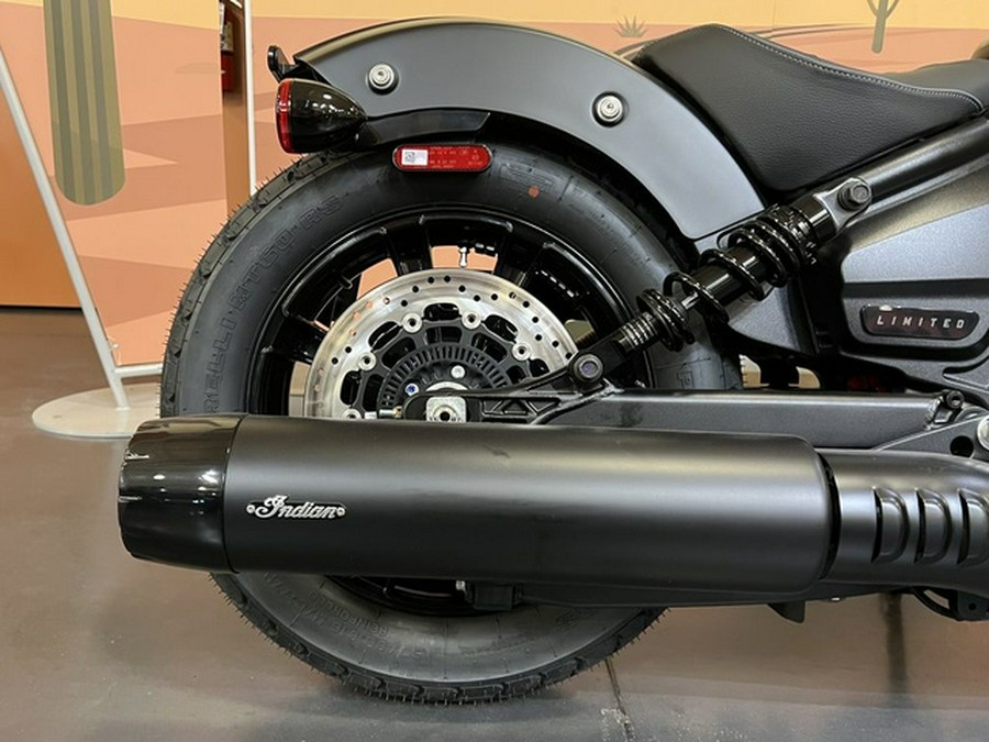 2026 Indian Scout Bobber Limited +Tech Black Smoke