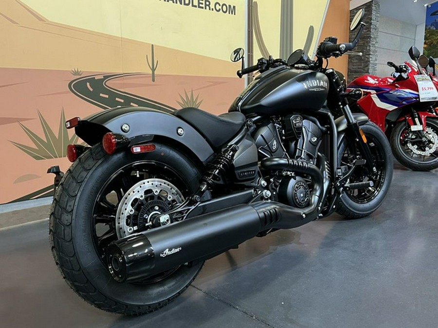 2026 Indian Scout Bobber Limited +Tech Black Smoke