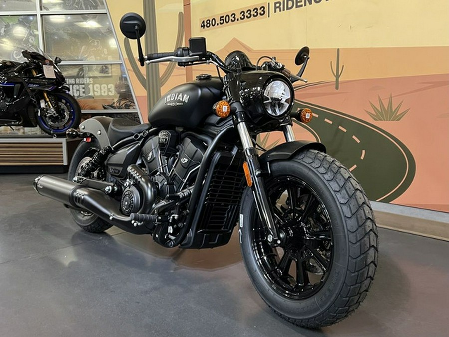 2026 Indian Scout Bobber Limited +Tech Black Smoke