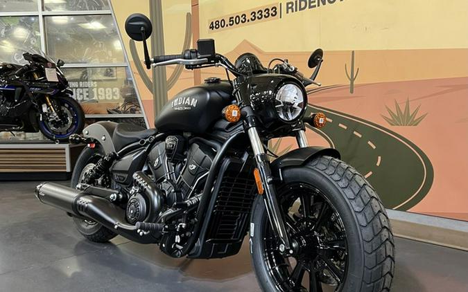 2026 Indian Scout Bobber Limited +Tech Black Smoke