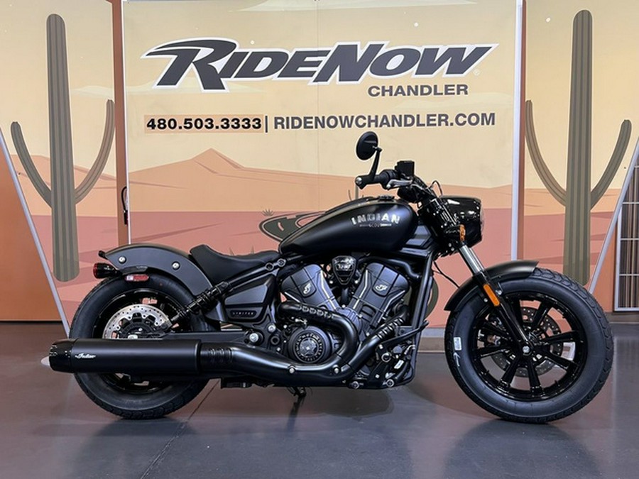 2026 Indian Scout Bobber Limited +Tech Black Smoke