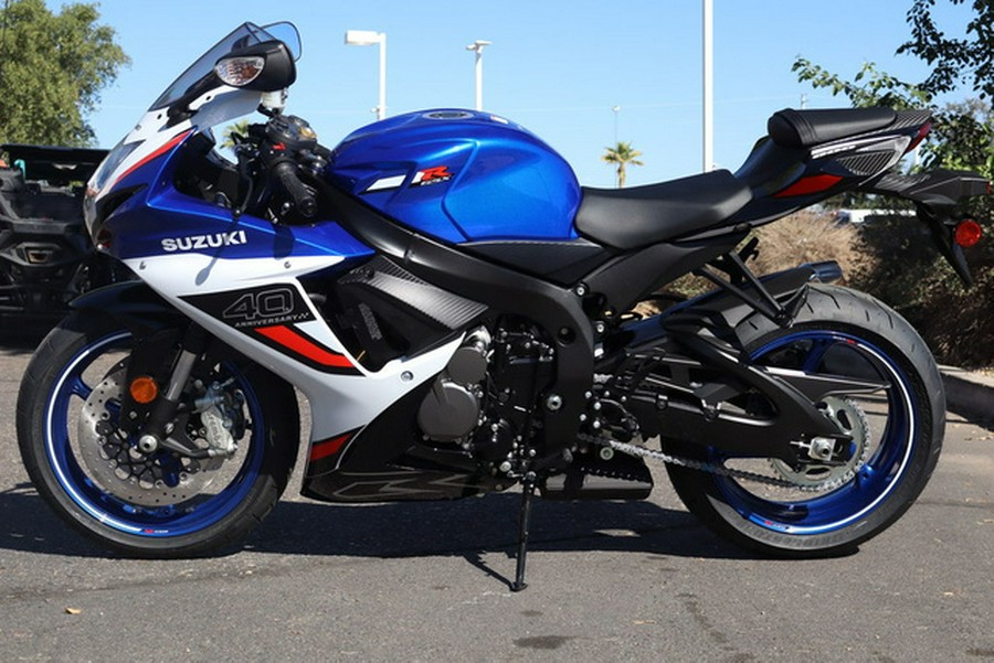 2027 Suzuki GSX-R 600Z 40th Anniversary Edition