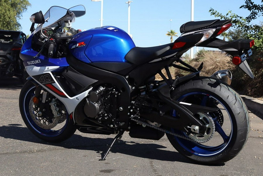 2027 Suzuki GSX-R 600Z 40th Anniversary Edition