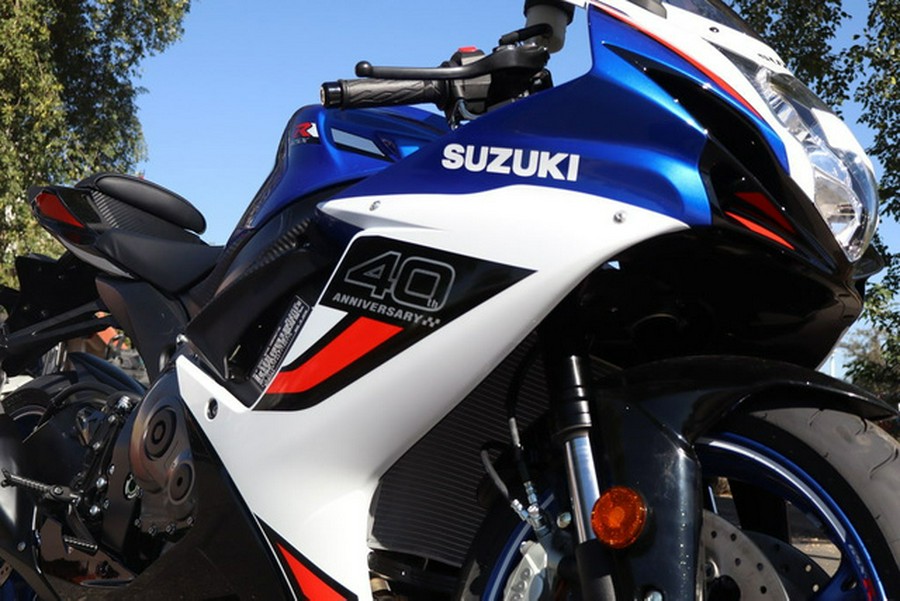 2027 Suzuki GSX-R 600Z 40th Anniversary Edition