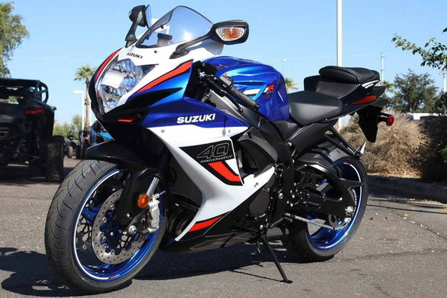 2027 Suzuki GSX-R 600Z 40th Anniversary Edition