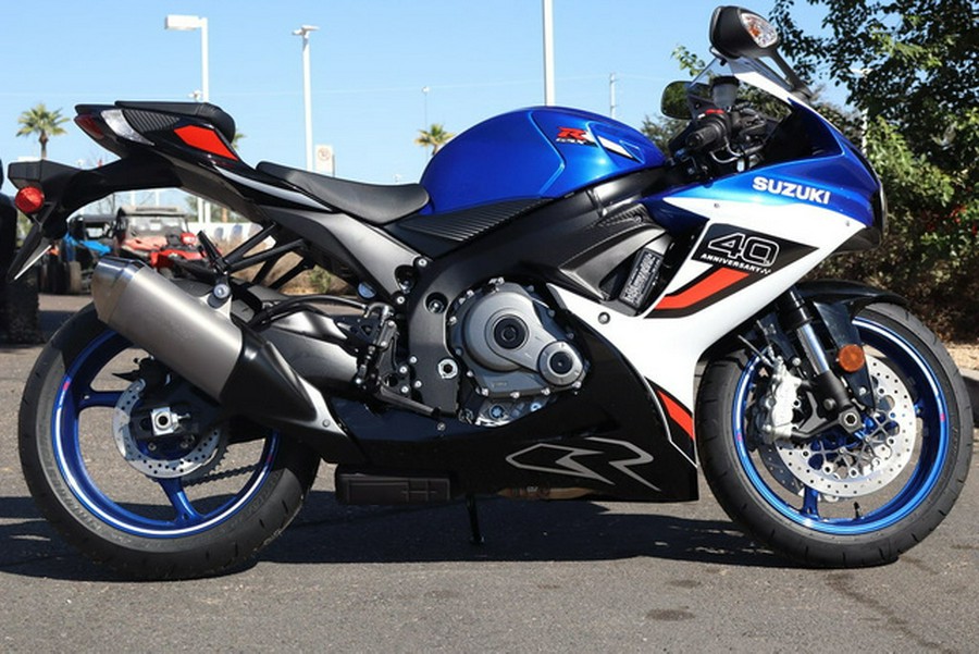 2027 Suzuki GSX-R 600Z 40th Anniversary Edition
