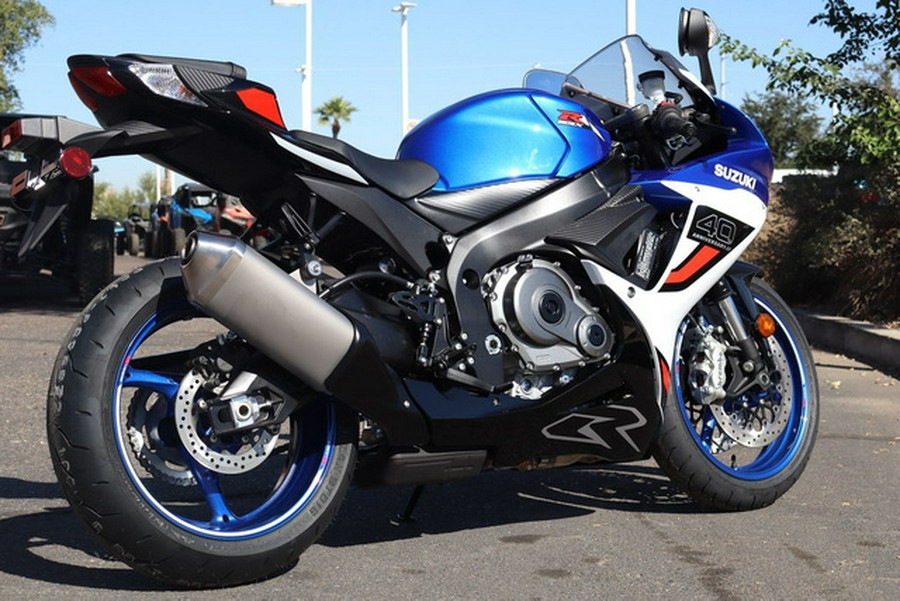 2027 Suzuki GSX-R 600Z 40th Anniversary Edition