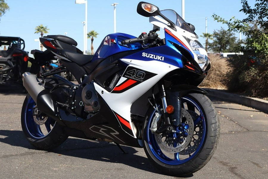 2027 Suzuki GSX-R 600Z 40th Anniversary Edition