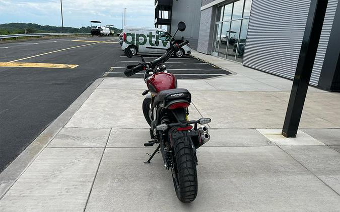 2024 Triumph Scrambler 400 X Carnival Red / Phantom Black