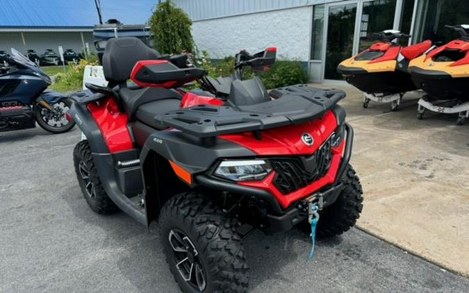 2024 CFMOTO CForce 600 EPS Touring Magma Red