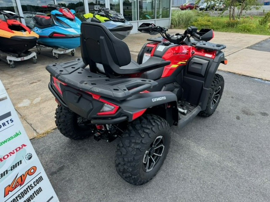 2024 CFMOTO CForce 600 EPS Touring Magma Red