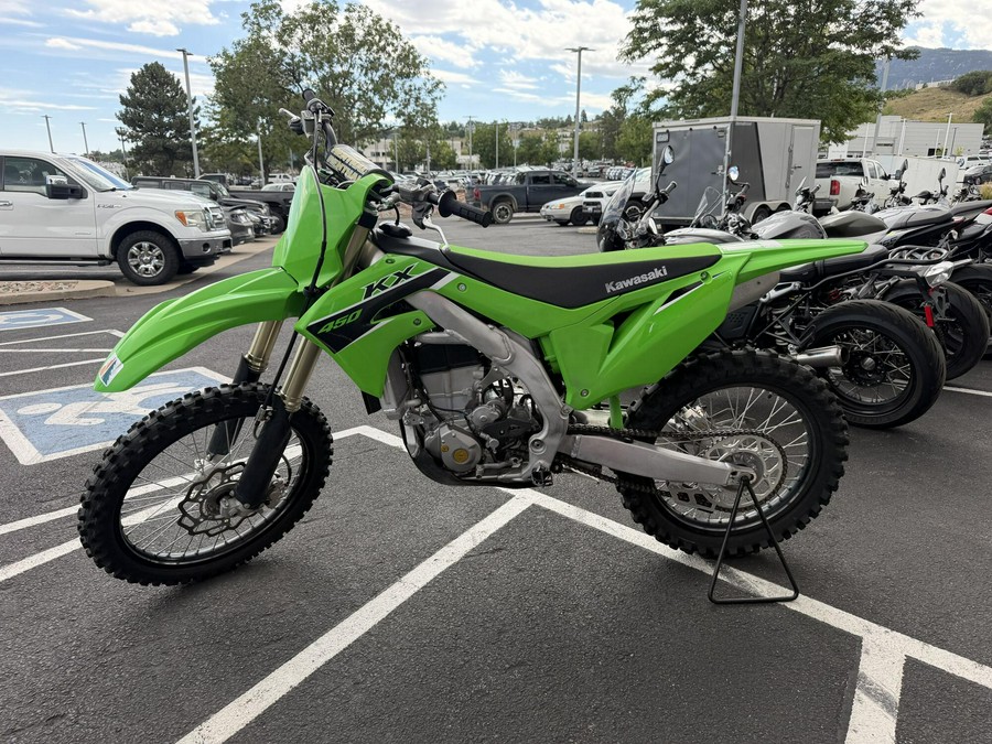 2023 Kawasaki KX450 Lime Green