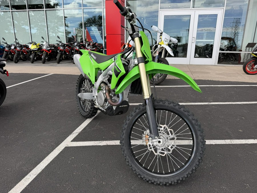 2023 Kawasaki KX450 Lime Green