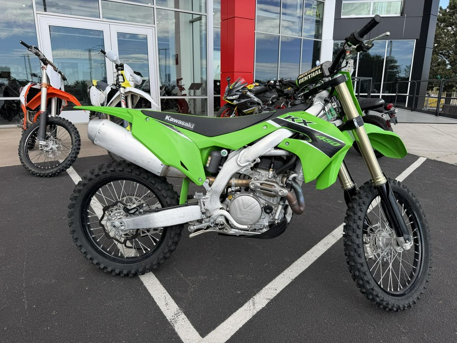 2023 Kawasaki KX450 Lime Green