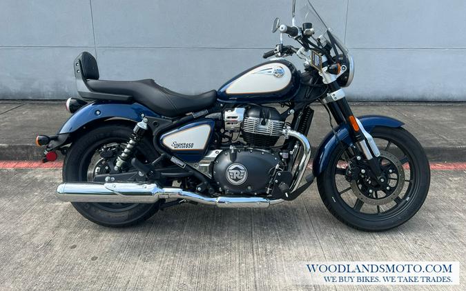 2024 Royal Enfield Super Meteor 650 Celestial Blue