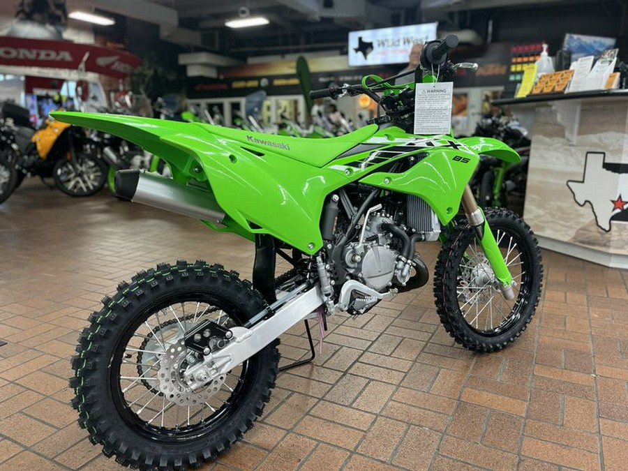 New 2025 Kawasaki KX 85