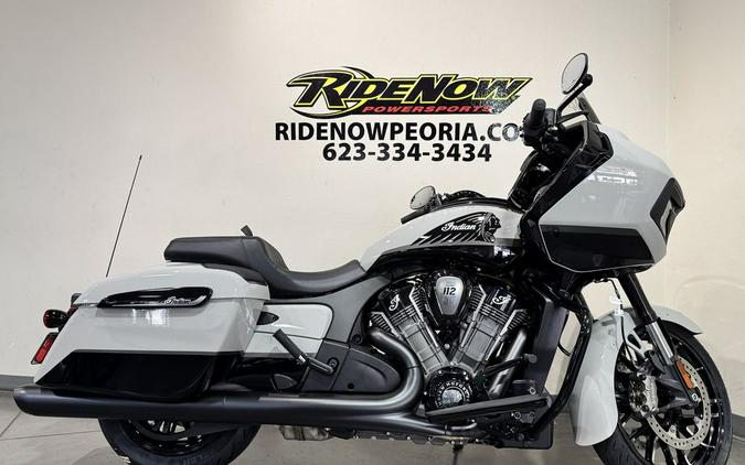 2026 Indian Motorcycle® Challenger® Dark Horse® 112 w/PowerBand Audio Chalk with Black Metallic