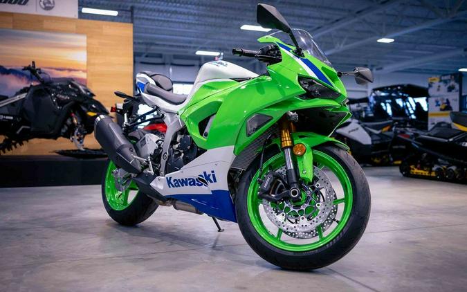 2024 Kawasaki Ninja® ZX™-6R 40th Anniversary Edition ABS