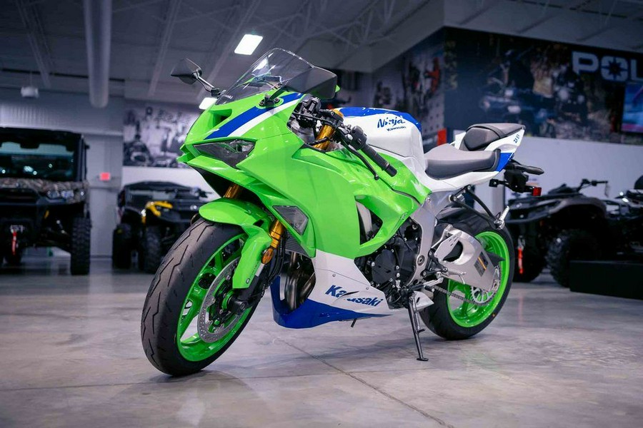 2024 Kawasaki Ninja® ZX™-6R 40th Anniversary Edition ABS