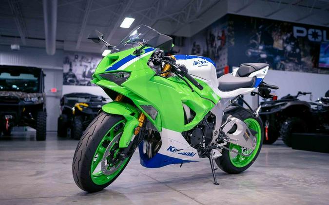 2024 Kawasaki Ninja® ZX™-6R 40th Anniversary Edition ABS